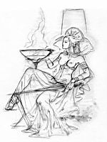 Luis Royo - Black Tarot - The Labyrinth Tarot, 52